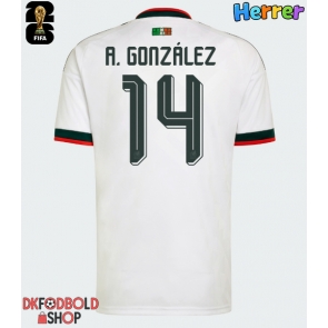 Mexico Armando Gonzalez #14 Udebanetrøje VM 2026 Kort ærmer